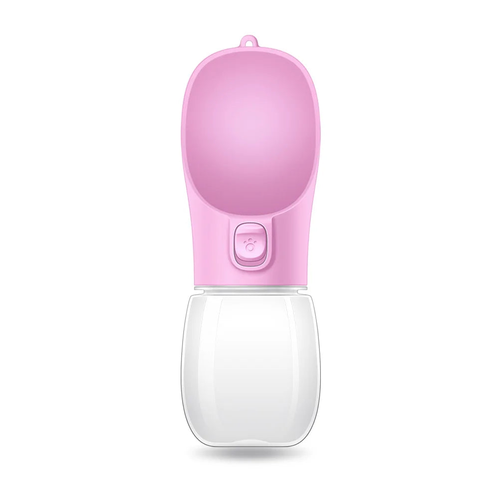 Hands-Free Dog Water Bottle with Built-In Bowl