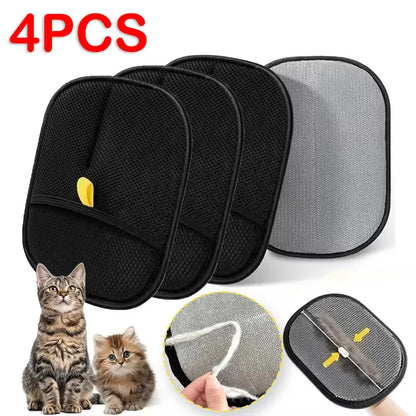 Fur-Free in Seconds: Reusable Pet Hair Removal Gloves