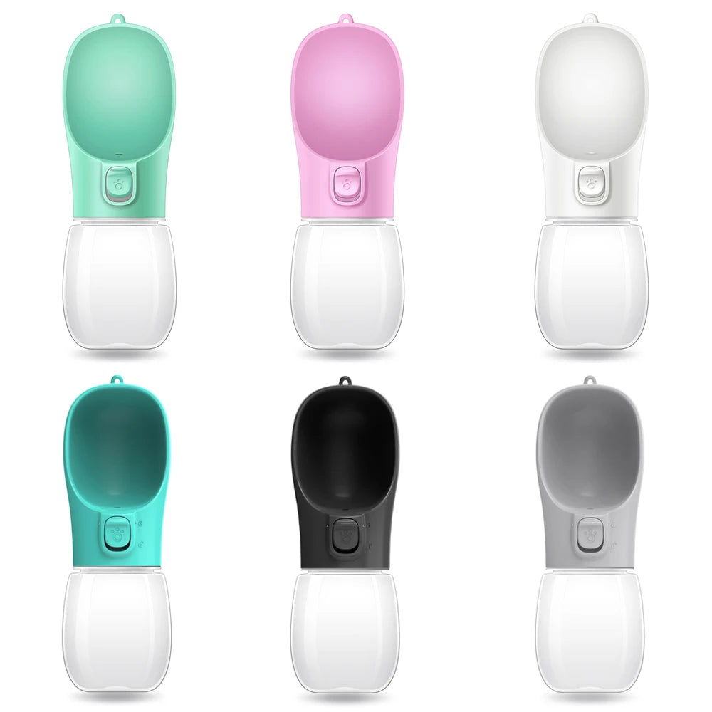 Hands-Free Dog Water Bottle with Built-In Bowl